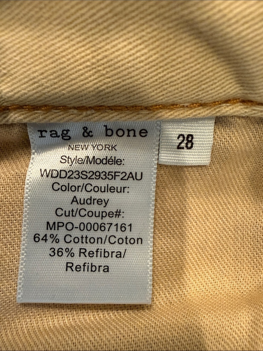 NEW rag & bone Logan Featherweight Wide Leg Jeans. Ultra Lightweight Edition  28 - Picture 8 of 11